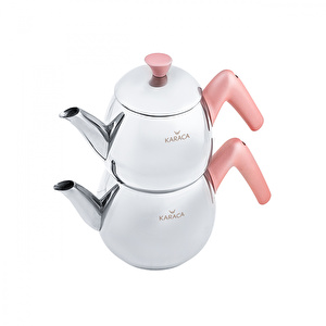 Karaca Merkür Mini Small Rose Çaydanlık Takımı görseli 4