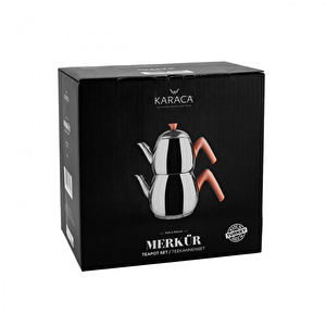 Karaca Merkür Mini Small Rose Çaydanlık Takımı görseli 8