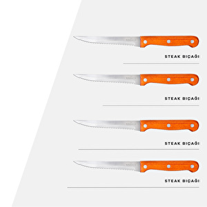 Karaca Angle Steak 4 Parça Bıçak Seti görseli 2