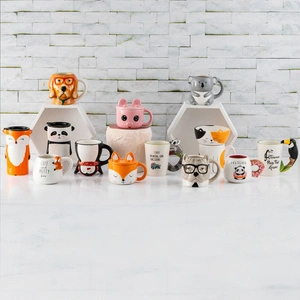 Karaca Animal Bowl Mug Kupa Seti görseli 9