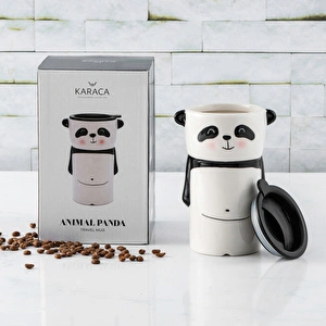 KARACA ANIMAL PANDA TRAVEL MUG görseli 2