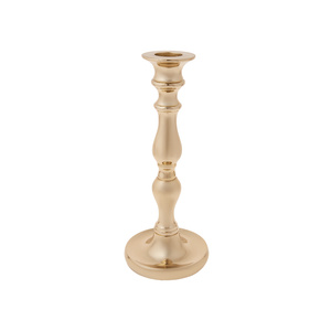 Karaca Home Lara Şamdan 2li Set 22,75cm Gold görseli 3