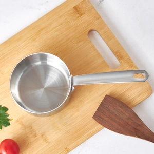 Karaca Powersteel 3Ply 316+ İndüksiyon Tabanlı Çelik Mini Sütlük/Sosluk 10 Cm görseli 1