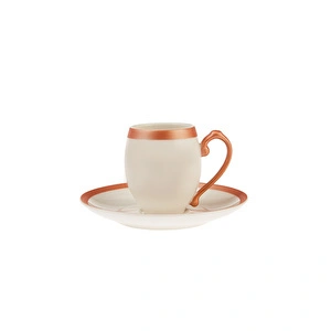 Karaca Iznik Copper 6 Kişilik Kahve Fincanı Takımı 90 ml görseli 3