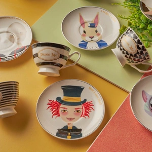 Karaca Alice 6 Kişilik Kahve Fincanı Takımı 80 ml görseli 3