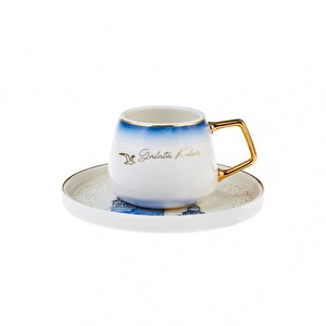 Karaca X İst Collection  istanbul 6 Kişilik Kahve Fincanı Takımı 100 ml görseli 7