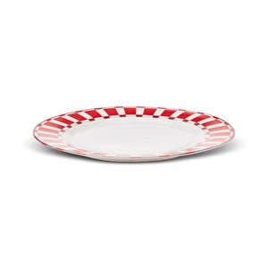 Karaca Aries Kırmızı Servis Tabağı 27 cm görseli 3