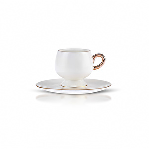 Karaca Hidden Owl Stoneware 2 Kişilik Kahve Fincan Takımı 80 ml görseli 5