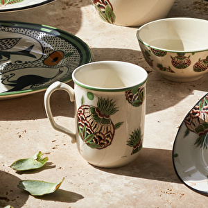 Karaca Paye Selçuklu Serisi Enginarlı Porselen Mug 340 ml görseli 4