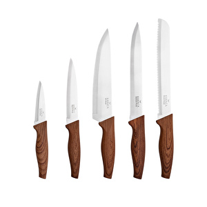 KARACA WOODY SOFT 6 PARÇA BIÇAK SETİ görseli 4
