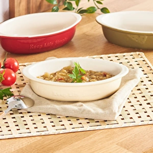 Karaca Elis Bej Fırın Kabı 19 cm görseli 2