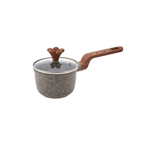 Karaca Biogranit Dark Silver Mini Sos Tenceresi/Sütlük 10 Cm Gri görseli 6