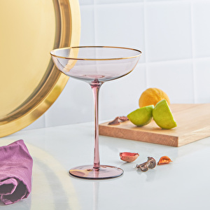 Karaca Azalea Martini Bardağı Mor 220 ml görseli 2