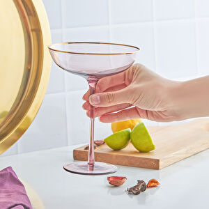Karaca Azalea Martini Bardağı Mor 220 ml görseli 1