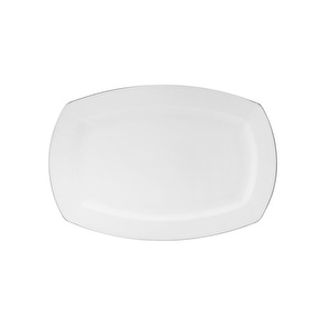 Karaca Chiara Fine Cream  60 Parça 12 Kişilik Porselen Yemek Takımı Platin görseli 7