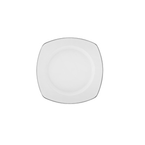 Karaca Chiara Fine Cream  60 Parça 12 Kişilik Porselen Yemek Takımı Platin görseli 9