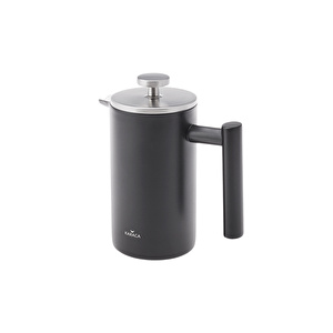Karaca Çift Cidarlı Mat Siyah French Press 1000 ml görseli 3