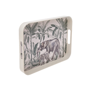 Karaca Jungle Melamin Tepsi 30x40 cm görseli 5