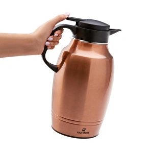 Karaca Essentiel Rosegold Çelik Termos 2,3 L görseli 4