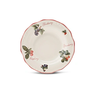 Karaca Cherry Çukur Tabak 24 cm görseli 3