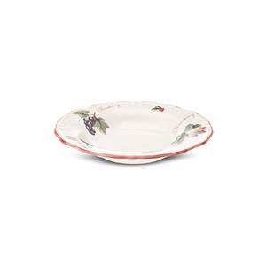 Karaca Cherry Çukur Tabak 24 cm görseli 4