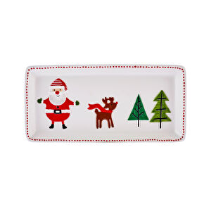 Karaca New Year Santa Sunum Tabağı 29 cm görseli 1
