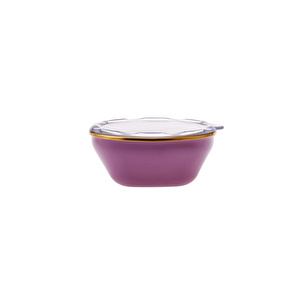 Karaca Fancy Violet 6 Parça Emaye Saklama Kabı görseli 4