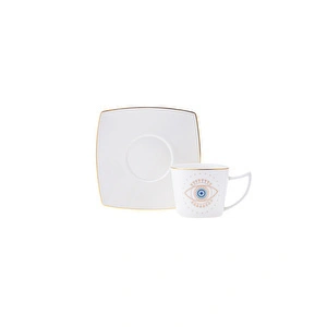 Karaca Eye 6 Kişilik Kahve Fincanı Takımı 80 ml görseli 2