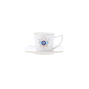 Karaca Eye 6 Kişilik Kahve Fincanı Takımı 80 ml görseli 9