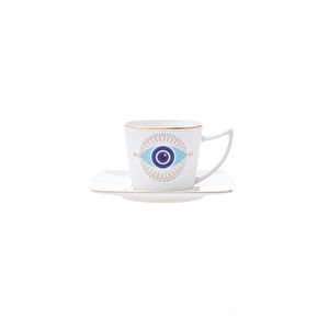 Karaca Eye 6 Kişilik Kahve Fincanı Takımı 80 ml görseli 10