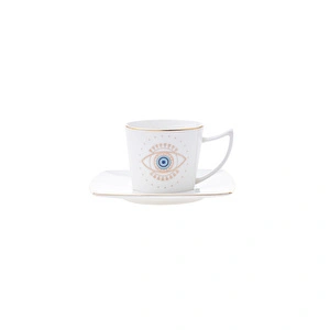 Karaca Eye 6 Kişilik Kahve Fincanı Takımı 80 ml görseli 11