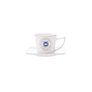 Karaca Eye 6 Kişilik Kahve Fincanı Takımı 80 ml görseli 13