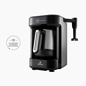 Karaca Hatır Barista Pro Konuşan Latte ve Türk Kahve Makinesi Rosegold görseli 2