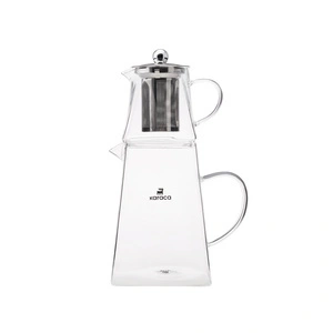 Karaca Giza Borosilikat Cam Mini Çaydanlık Takımı 0,45L & 1,5L görseli 9