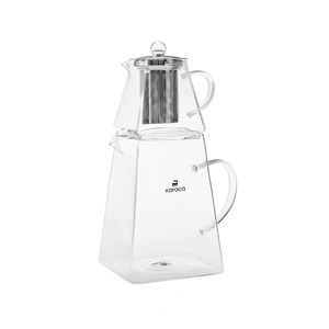 Karaca Giza Borosilikat Cam Mini Çaydanlık Takımı 0,45L & 1,5L görseli 12