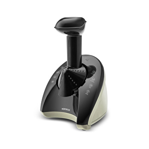 Karaca Frozen Healthy Ice Cream Machine Sağlıklı Dondurma ve Sorbe Makinesi Retro Krem görseli 6