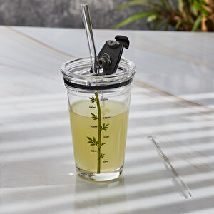 Karaca Green Life Pipetli Bardak 400 ml görseli 1