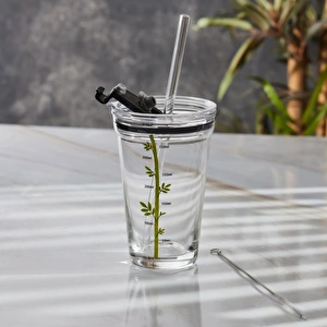 Karaca Green Life Pipetli Bardak 400 ml görseli 2