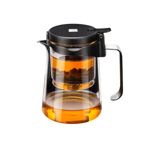Karaca Brewy Tea Borosilikat Cam French Press 550 ml görseli 1