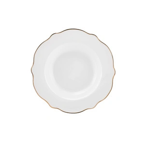 Karaca Daisy Gold Wave Shape Kayıklı 27 Parça 6 Kişilik Porselen Yemek Takımı görseli 16