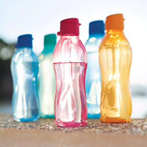 Tupperware Eco Şişe Kolay Kapak 500 ml Pembe görseli 2