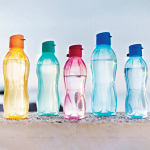 Tupperware Eco Şişe Kolay Kapak 500 ml Pembe görseli 5