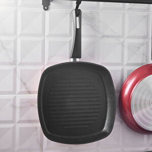 Karaca Biodiamond Cherry Grill Tava 28 cm görseli 1