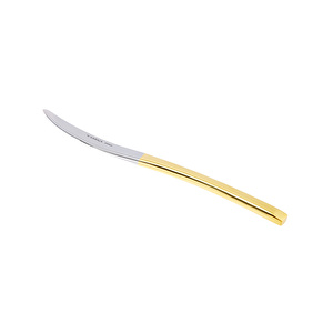 Karaca Dora 316+ Çelik 84 Parça 12 Kişilik Premium Gold Çatal Kaşık Bıçak Seti Kutulu görseli 6