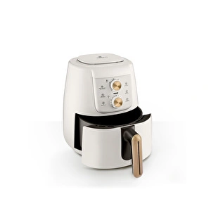 Karaca Air Pro Cook Manuel XL Airfryer Krem Gold 4 Kişilik görseli 6