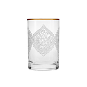 Karaca Defne 6'lı Kahve Yanı Bardağı 110 Ml Gold görseli 4