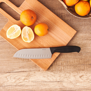 Dr. Inox Santoku Bıçağı Black görseli 1