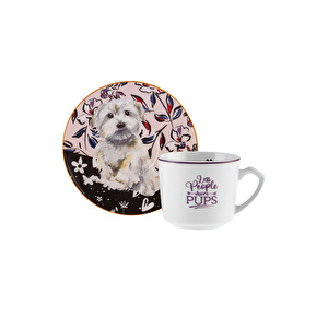 Karaca Perro 6 Kişilik Kahve Fincan Takımı 80 ml görseli 5