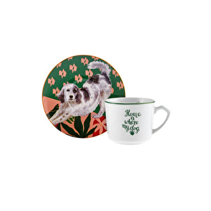 Karaca Perro 6 Kişilik Kahve Fincan Takımı 80 ml görseli 7