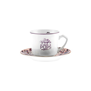 Karaca Perro 6 Kişilik Kahve Fincan Takımı 80 ml görseli 8